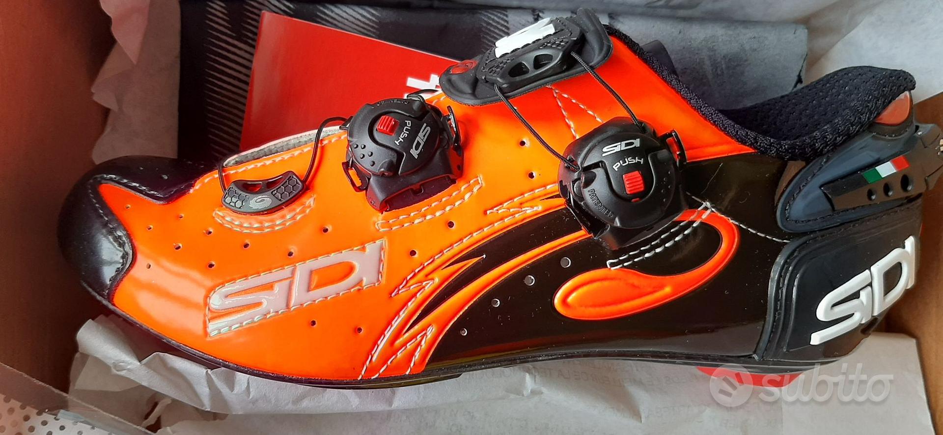 Scarpe Sidi Wire Carbon Lucido NUOVE Tg. 40 - Biciclette In