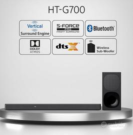 Sound bar con subwoofer sony