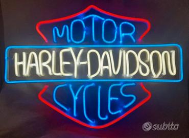 Insegna luminosa Harley  Davidson