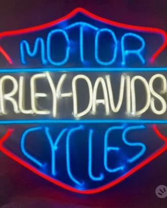 Insegna luminosa Harley  Davidson