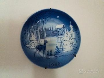 Piatti anniversario annuale anni 80