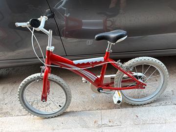 Bici bicicletta 16 pollici bambini kinder
