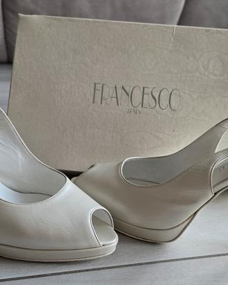 scarpe tacco sposa
