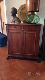 credenza in noce