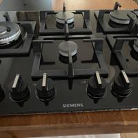 Piano cottura Siemens 75cm gas vetro temperato
