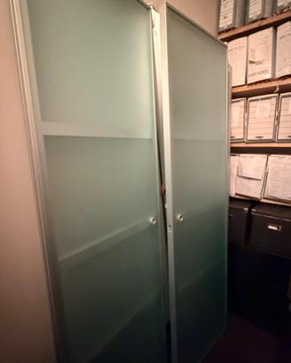 Porta scrigno scorrevole 2 ante