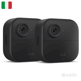 2x Blink Outdoor 4 Nuove Telecamere sicurezza WiFi