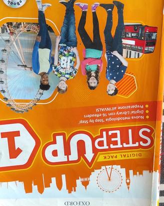 libro inglese step up 1 per prima media 