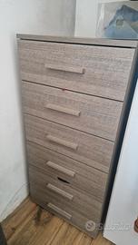 settimino mobile 6 cassetti