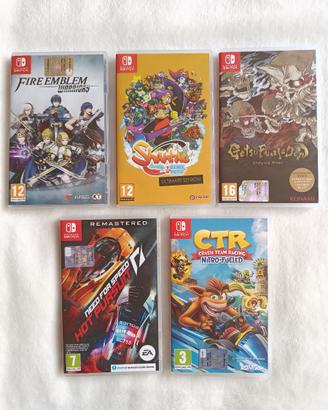 5 Giochi Nintendo Switch a partire da