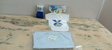 Body mezza manica24 m. Manica lunga3 m. + Collant