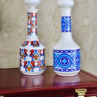 Set di 2 Bottiglie di design Arcopal Vintage