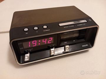 Radiosveglia Philips anno 1978 funzionante