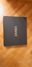 SCATOLA VERSACE NERA ORO ORIGINALE 44x36 CM 