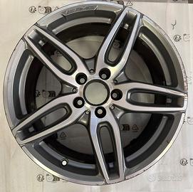 Cerchio mercedes classe A B CLA RAGGIO 18 amg