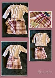 Completino Burberry 12 mesi  - autunno/primavera