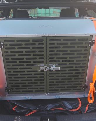 Trasportino Steel Dog Kennel 