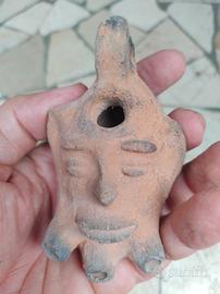 Lucerna romana in terracotta 