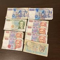 Monete banconote lire