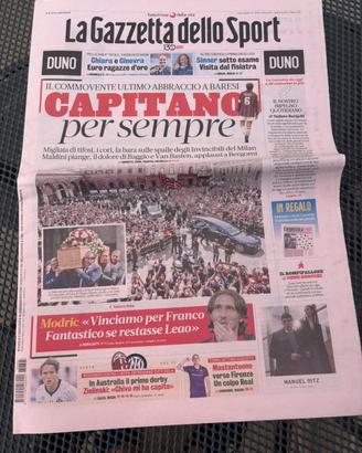 Giornale Calcio i2026 Gazzetta Dello Sport  Milan