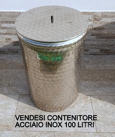 contenitori acciaio inox per olio