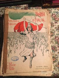 Lotto spartiti antichi per pianoforte