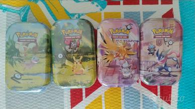 Mini Tin 30° Anniversario Pokemon