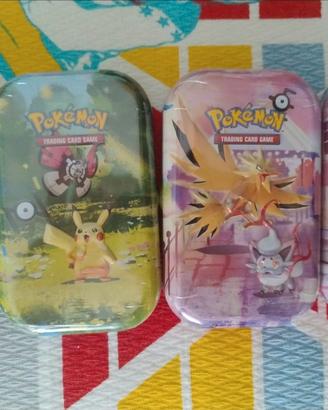 Mini Tin 30° Anniversario Pokemon