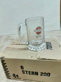Set 6 Boccali Birra Henniger Meister
