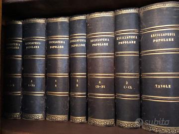 Antica enciclopedia popolare-1846- G. Pomba Torino