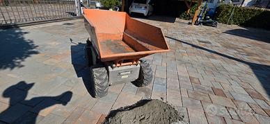Motocarriola batteria Deleks ribaltamento idraulic