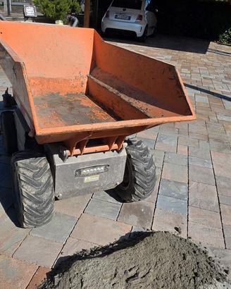 Motocarriola batteria Deleks ribaltamento idraulic