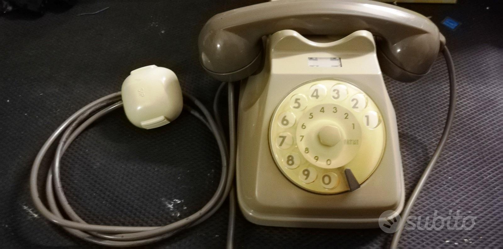 Telefono Vintage SIP Anni 80 in bachelite vintage Bigrigio