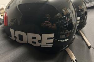 Casco-Cashi Jobe lucidi taglia XS e taglia L