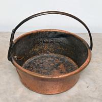 Paiolo in rame cm 29x10