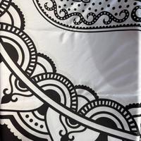 Telo mandala nero e bianco – nuovo
