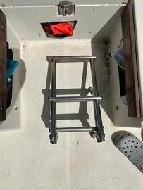 Scaletta barca inox 3 gradini