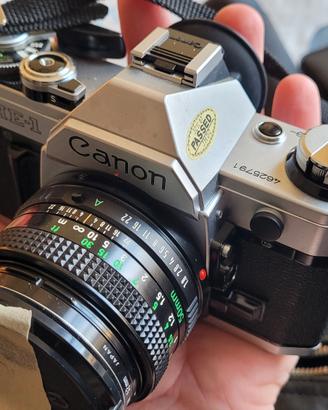 Macchina foto Canon AE-1 vintage