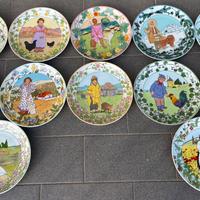 Collezione 12 piatti Unicef bambini del mondo