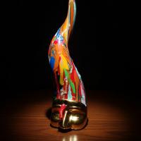 Corno Napoli dipinto a mano