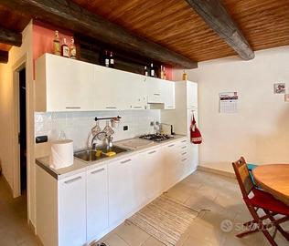 Cucina completa  bianca cm 345