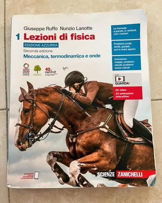 Lezioni di fisica, Edizione azzurra, meccanica, te