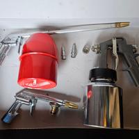 Set 3 accessori per compressore ad aria