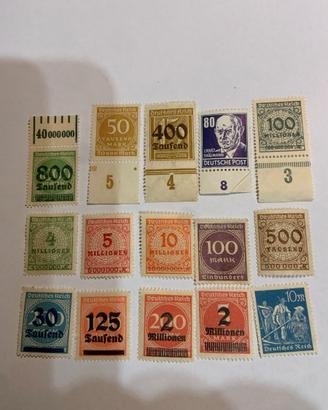 Francobolli anno 1923