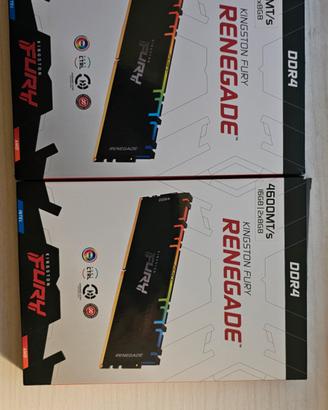 Kingston FURY Renegade DDR4 RGB 32GB (4x8GB) 4600