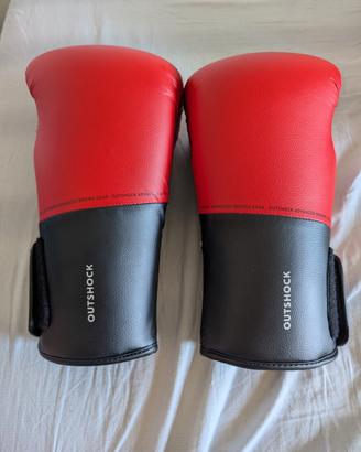 Guantoni adulto boxe 100 rossi 12OZ