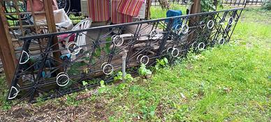 Ringhiera in ferro battuto