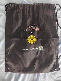 sacca autografata da kenji watanabe