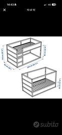 Letto mottesoriano ikea