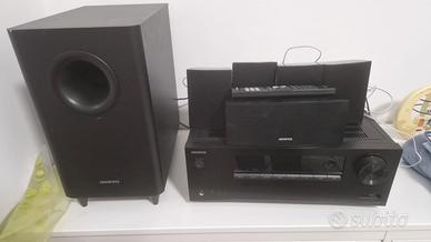 Impianto Home Theater Onkyo 5.1 con Sintoamplifica